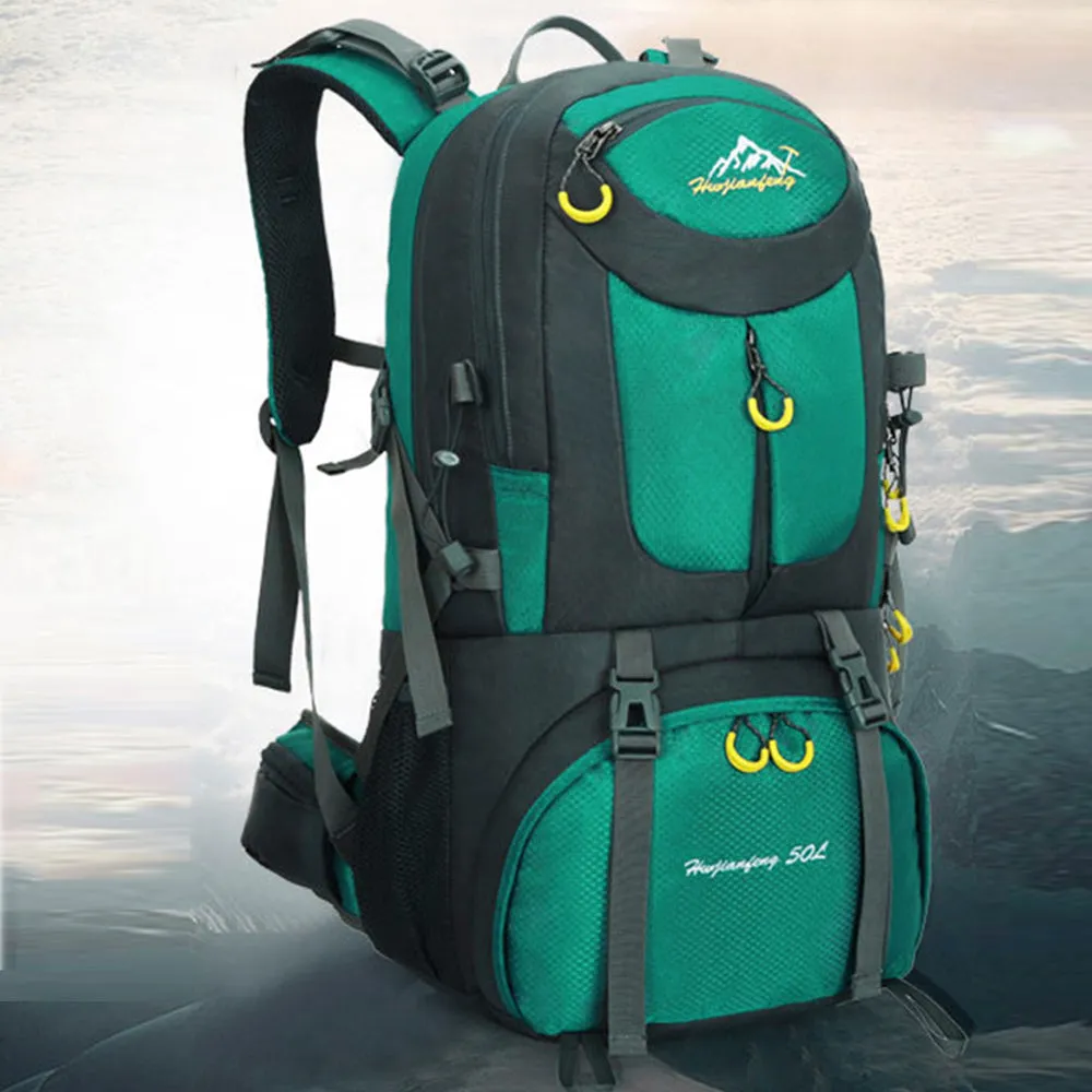 50L Lightweight Hiking Backpack Water Resistant Foldable & Packable Camping Daypack