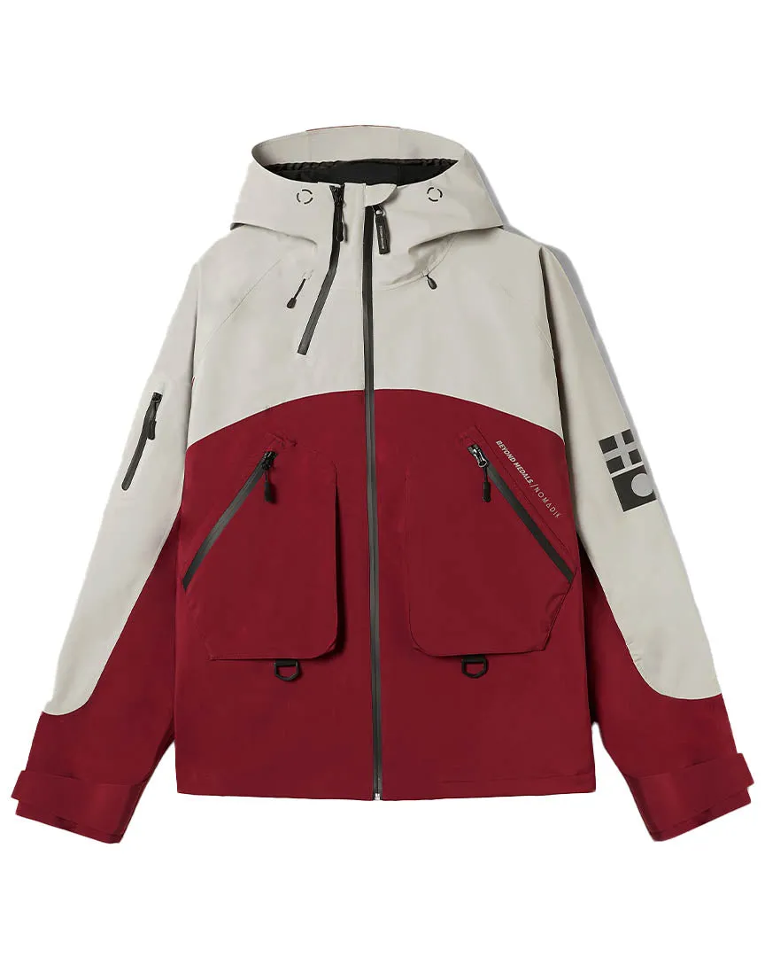 Bm X Nomadik Winter Jacket 3L - Red