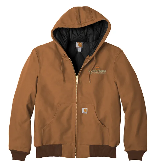 Carhartt ® TALL Quilted-Flannel-Lined Duck Active Jac