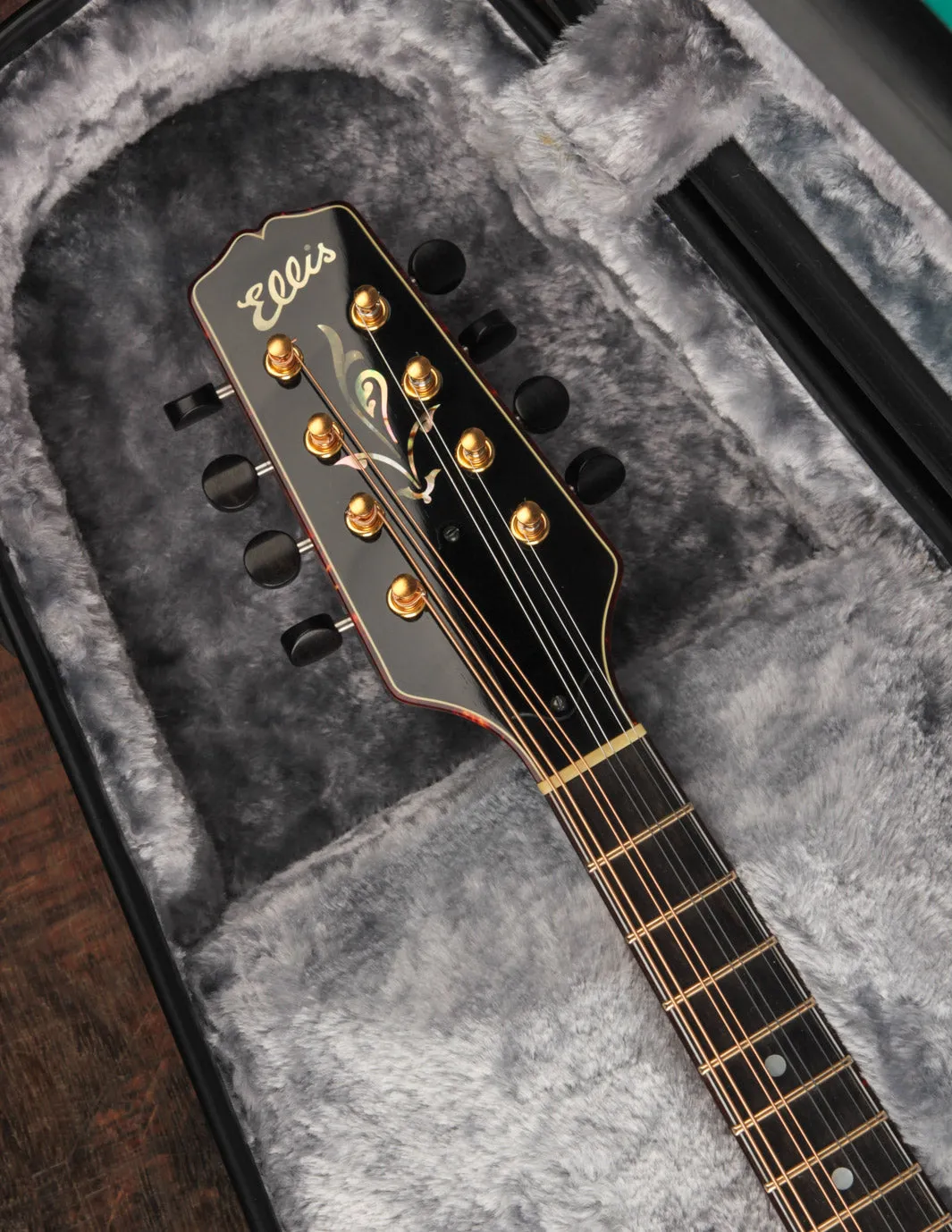 Ellis A5 Reserve w/Engraved Tailpiece & Flame Inlay