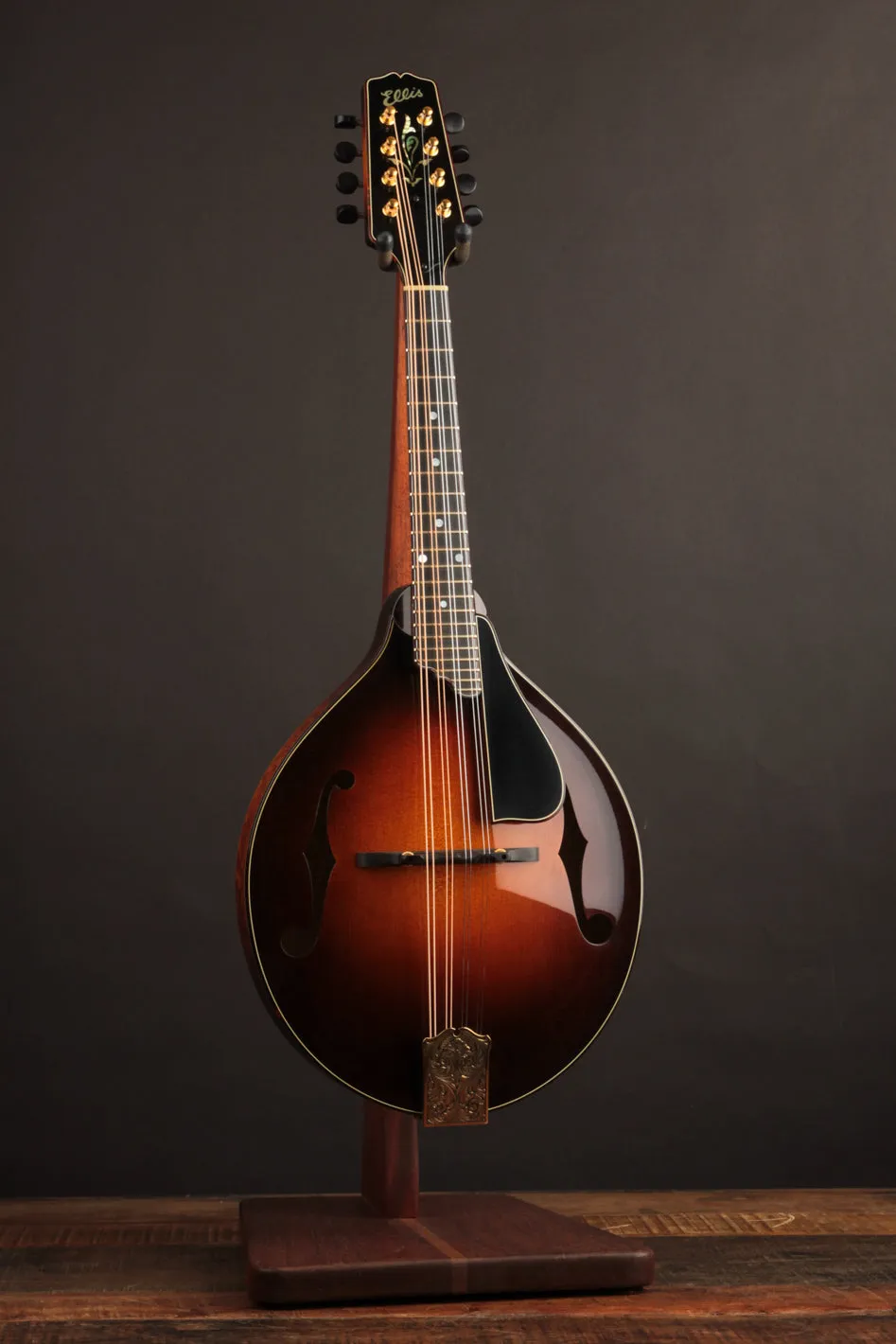 Ellis A5 Reserve w/Engraved Tailpiece & Flame Inlay