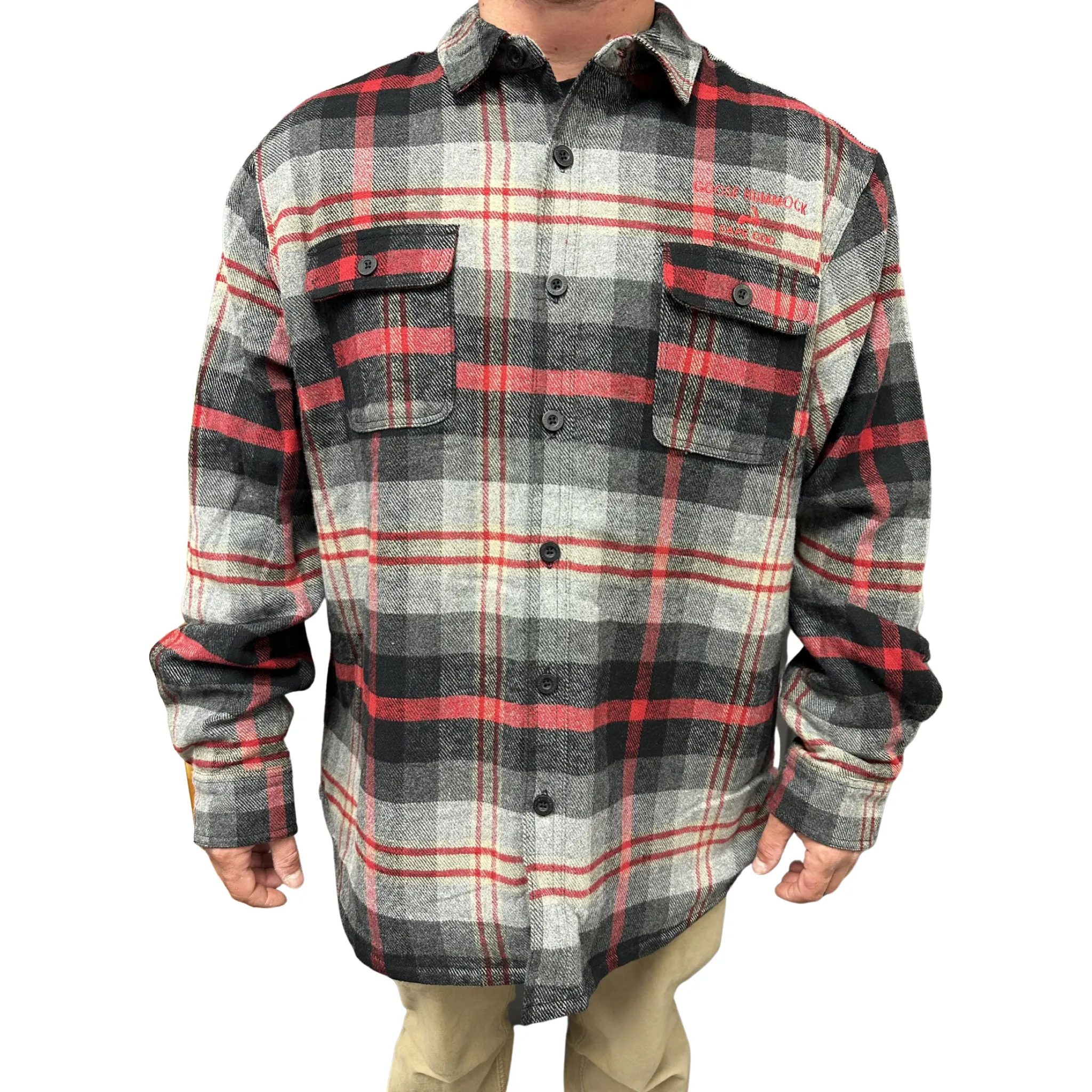 GOOSE HUMMOCK FLANNEL QUILTED JACKET