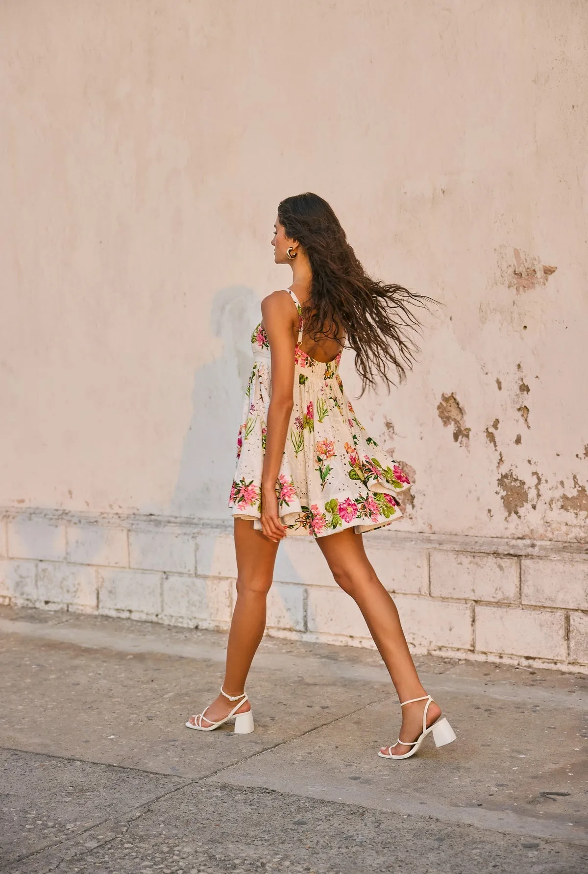 Hemant & Nandita Taha Mini Dress