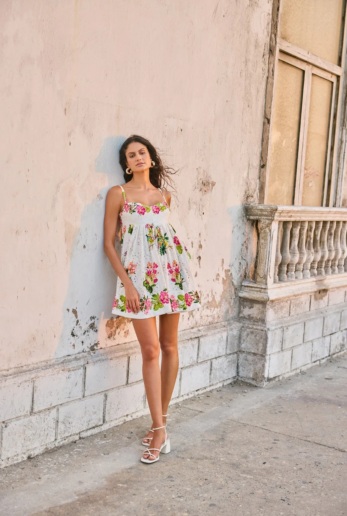 Hemant & Nandita Taha Mini Dress