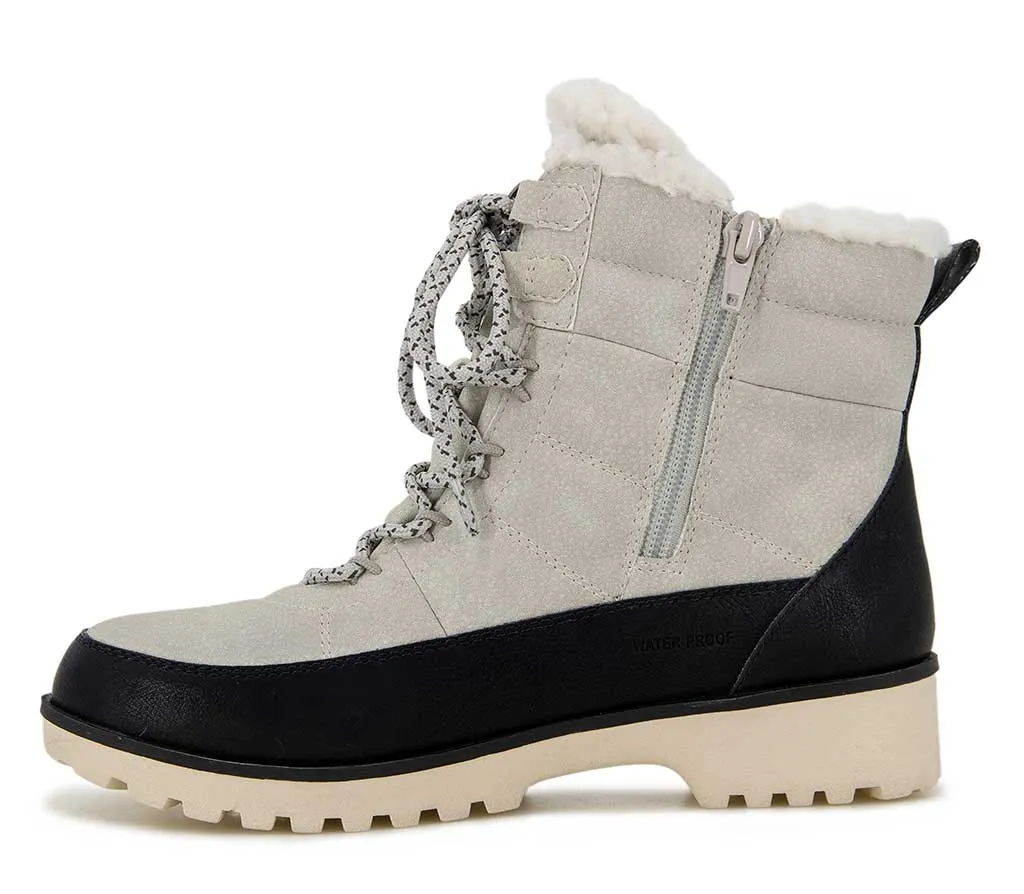 JBU Women's Alaska Waterproof Stone White
