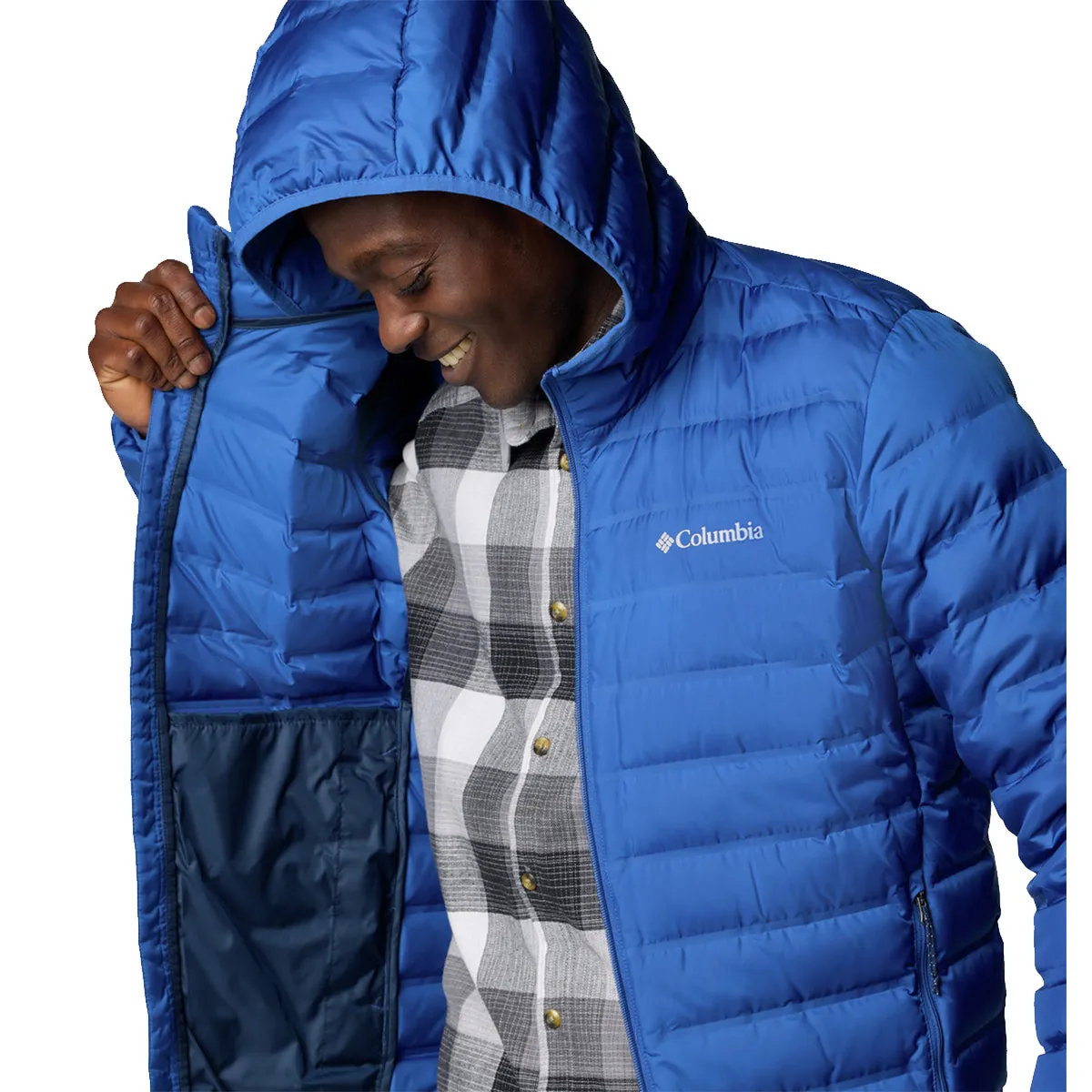Lake 22™ II Down Hooded Jacket - Mountain Blue