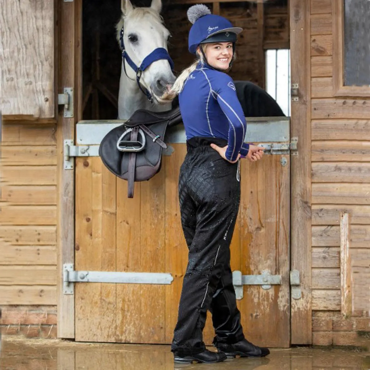 LeMieux DryTex Stormwear Full Seat Waterproof Trousers