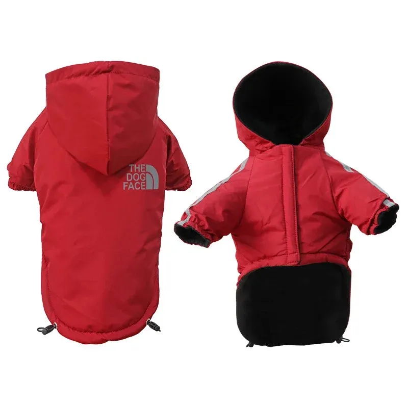 Pet Coat For Small Medium Dogs Waterproof Dogs Clothes Reflective Winter Warm Fleece Dog Jackets Puppy Raincoat Chihuahua Outfit