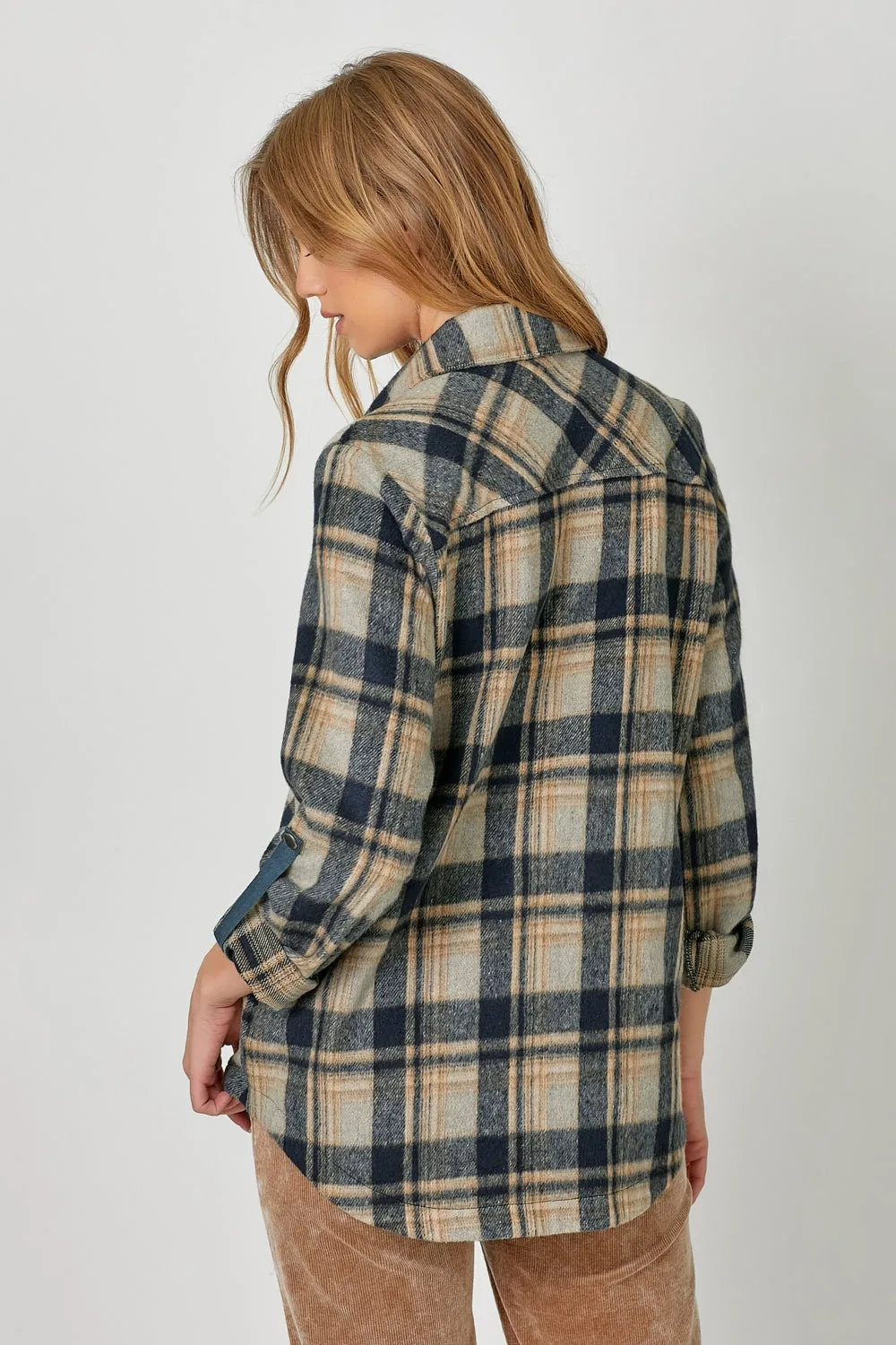 Plaid Shirt Jacket