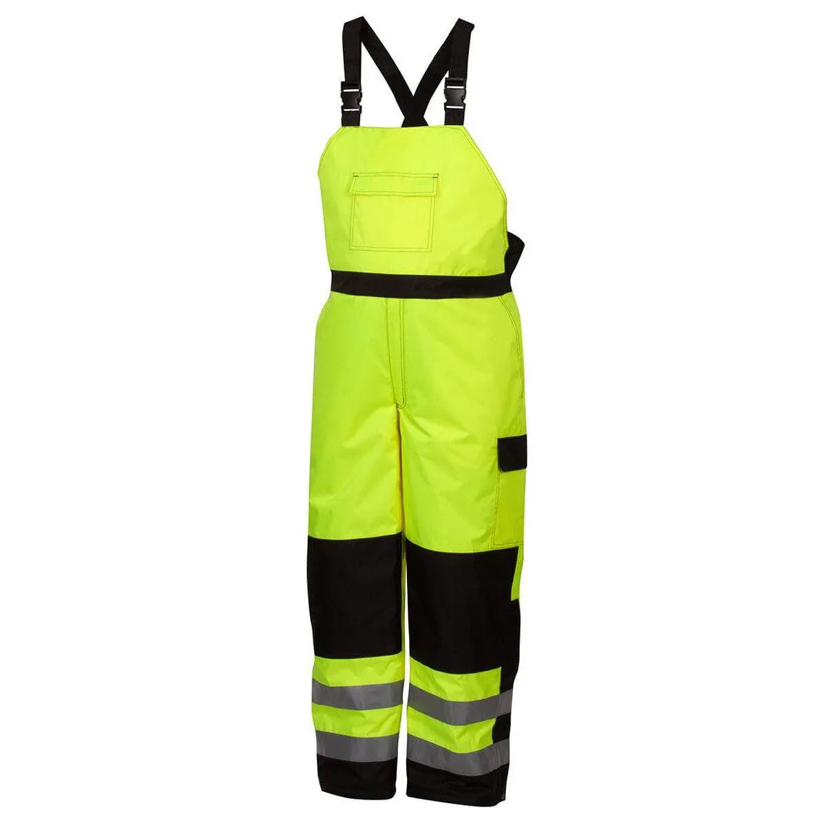 Pyramex RWB4610 Type R Class E Hi-Vis Lime Winter Bib