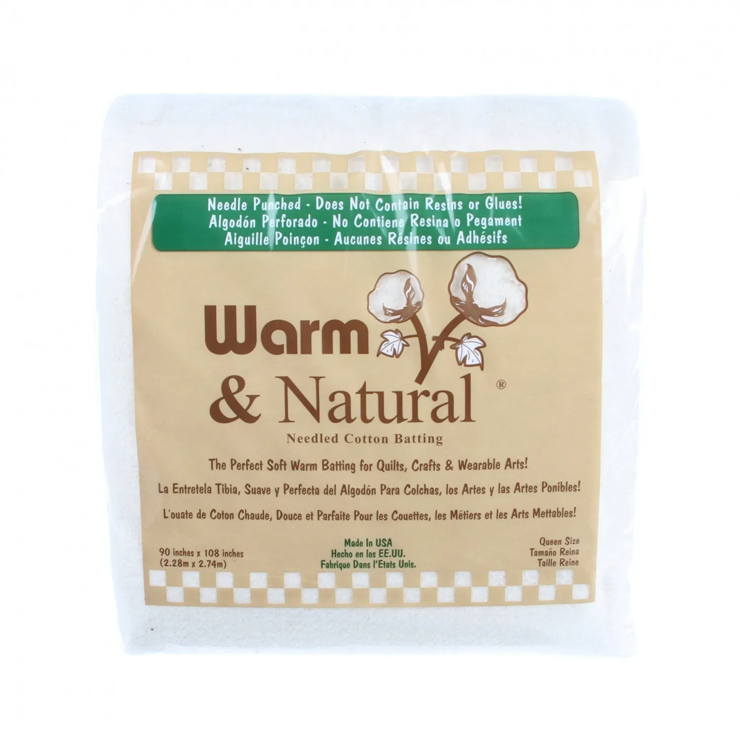 Warm & Natural Needled Cotton Batting