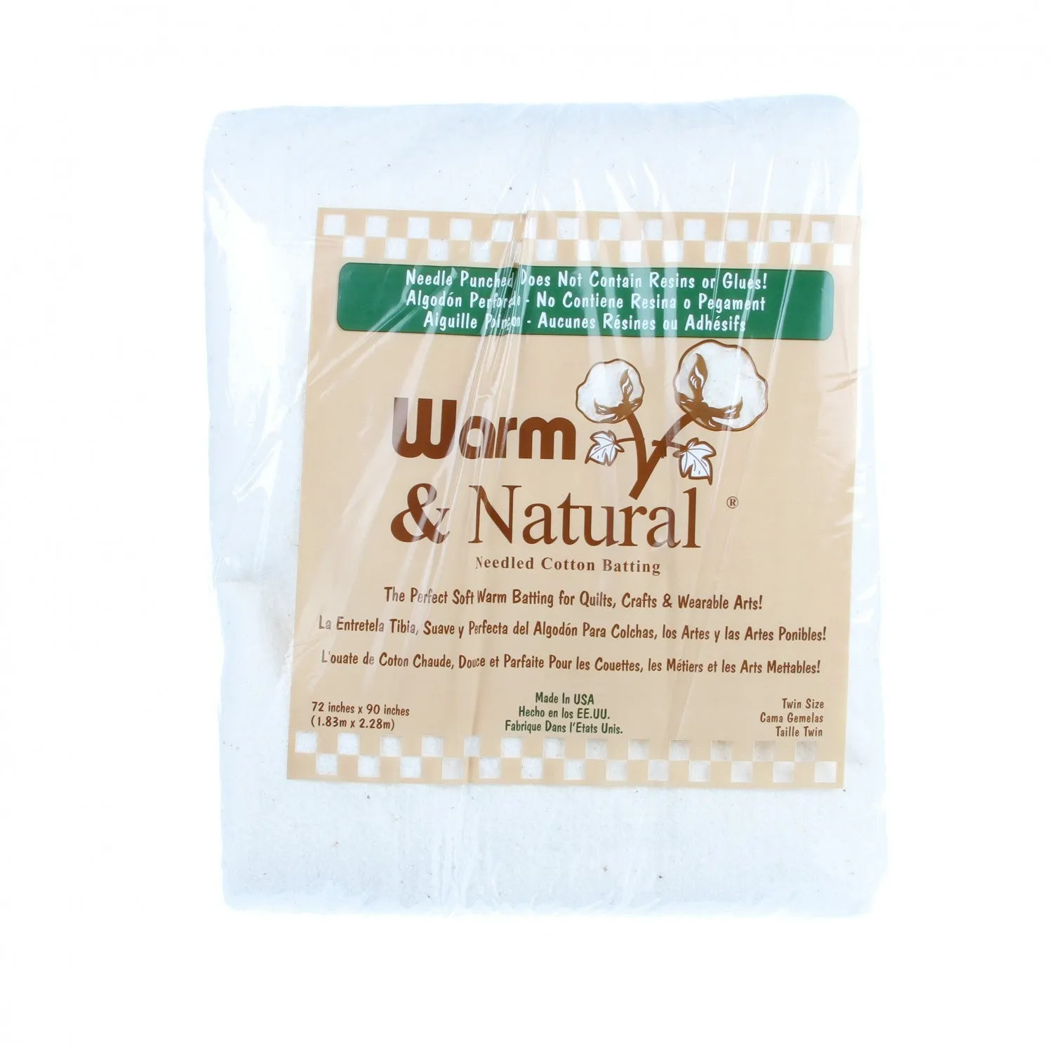 Warm & Natural Needled Cotton Batting