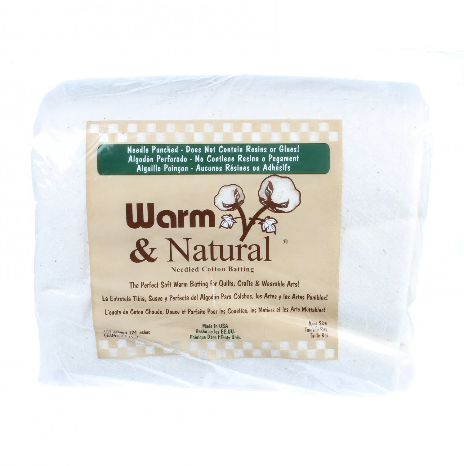 Warm & Natural Needled Cotton Batting